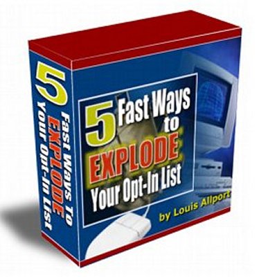 Product picture 5 Fast Ways to Explode Your Opt-In List