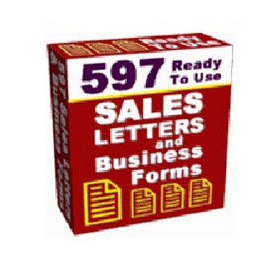 Product picture 597 Sales Letters and Business Forms