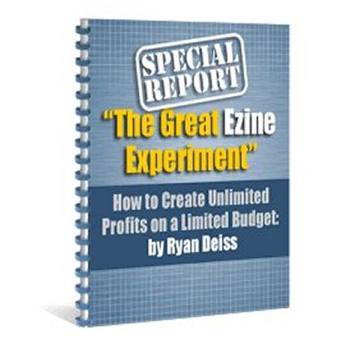 Product picture The Great Ezine Experiment