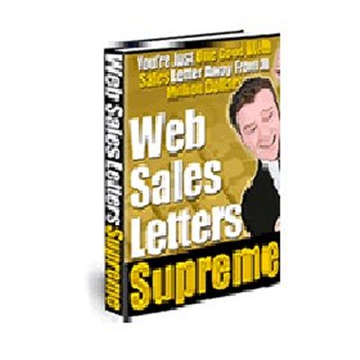 Product picture Web Sales Letters Supreme